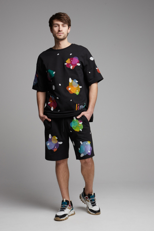 футболка плотная Colors black