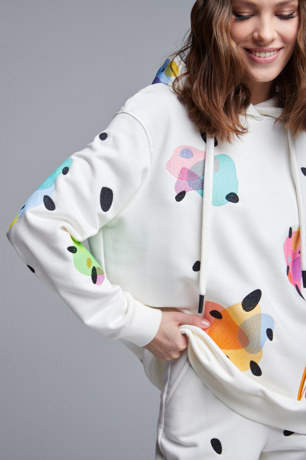 худи Colors white 